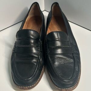 Madewell Women's True Black Elinor Loafer in‎ Size 7.5